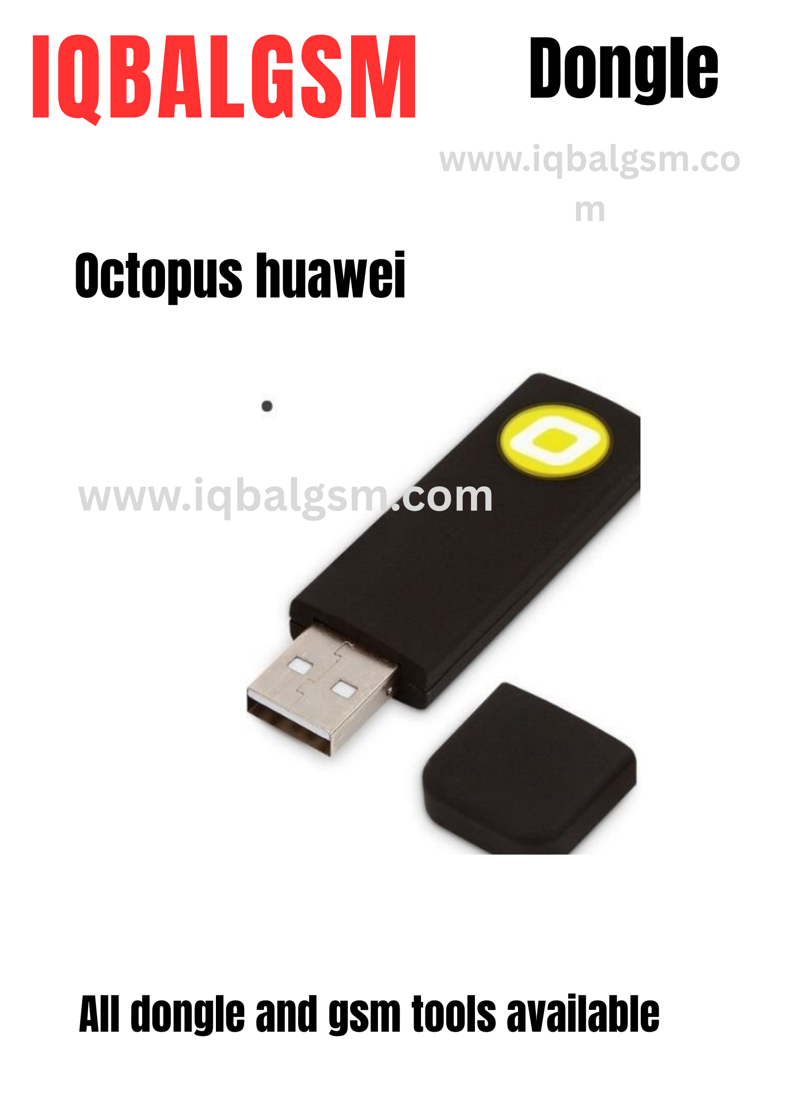 Octopus huawei dongle 