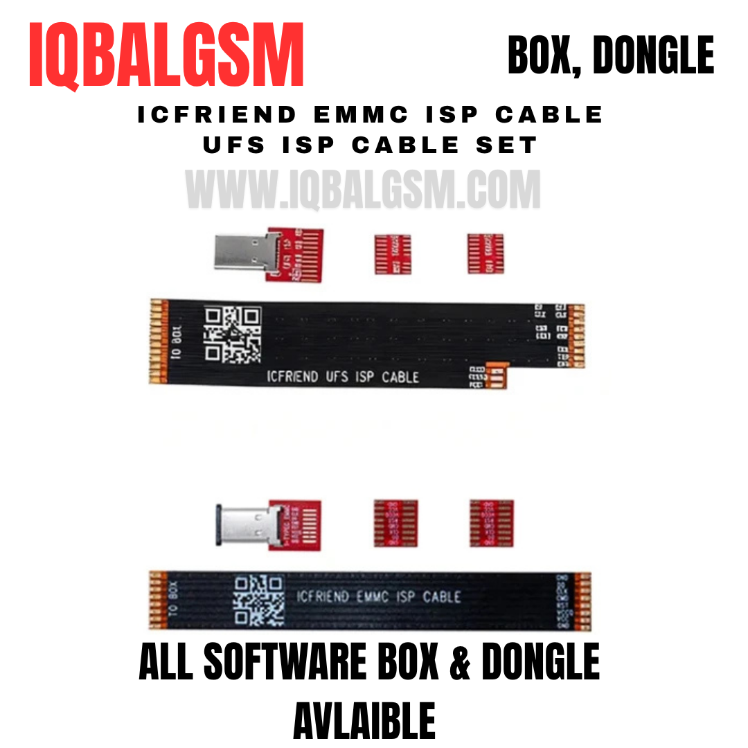 ICFriend EMMC ISP Cable + UFS ISP Cable Set