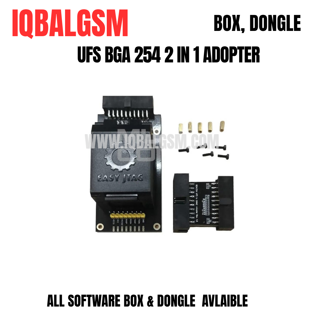 BGA 254 UFS EMMC Socket Adapter Z3X  Easy-Jtag Plus