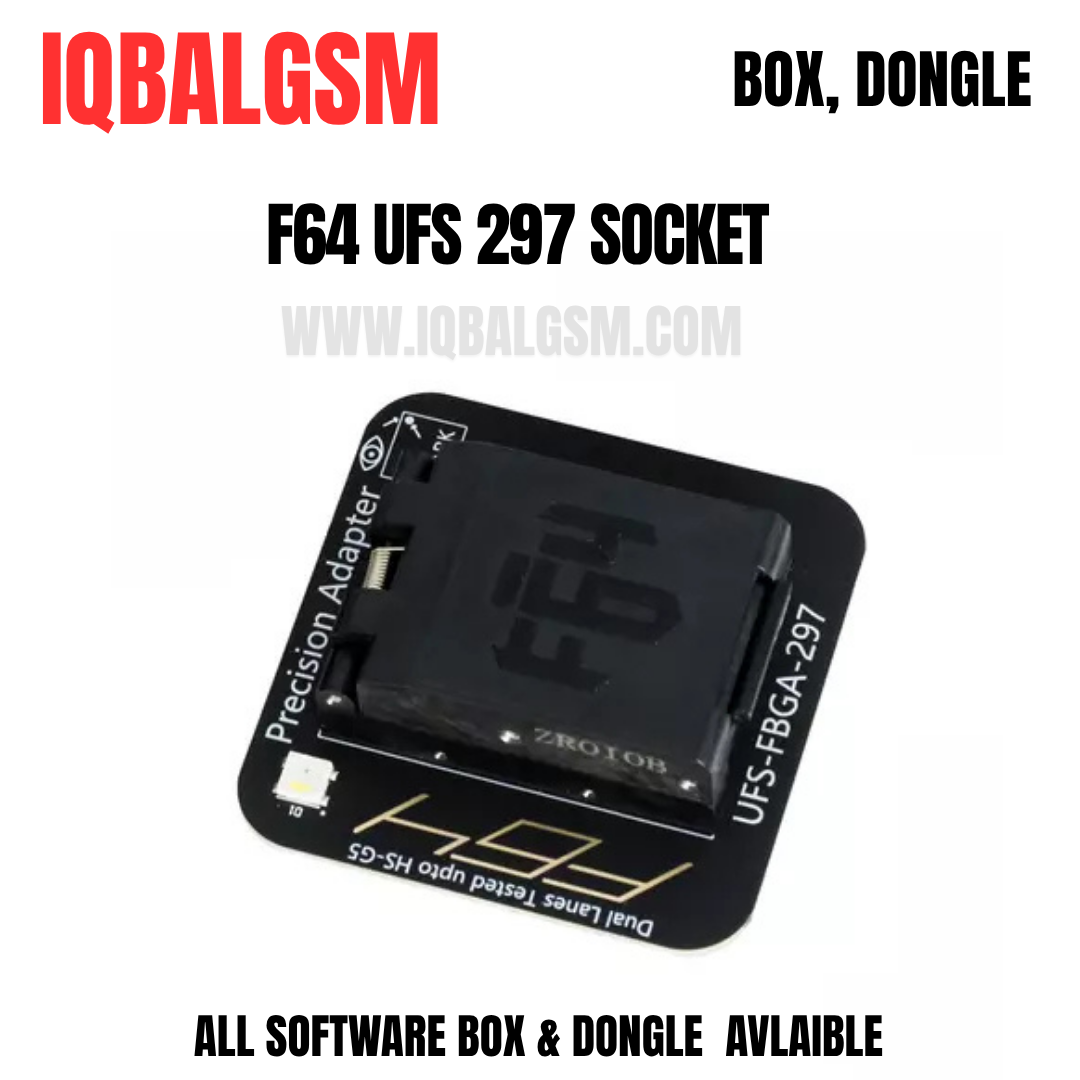 Flash 64 UFS 297 BGA Socket Adapter
