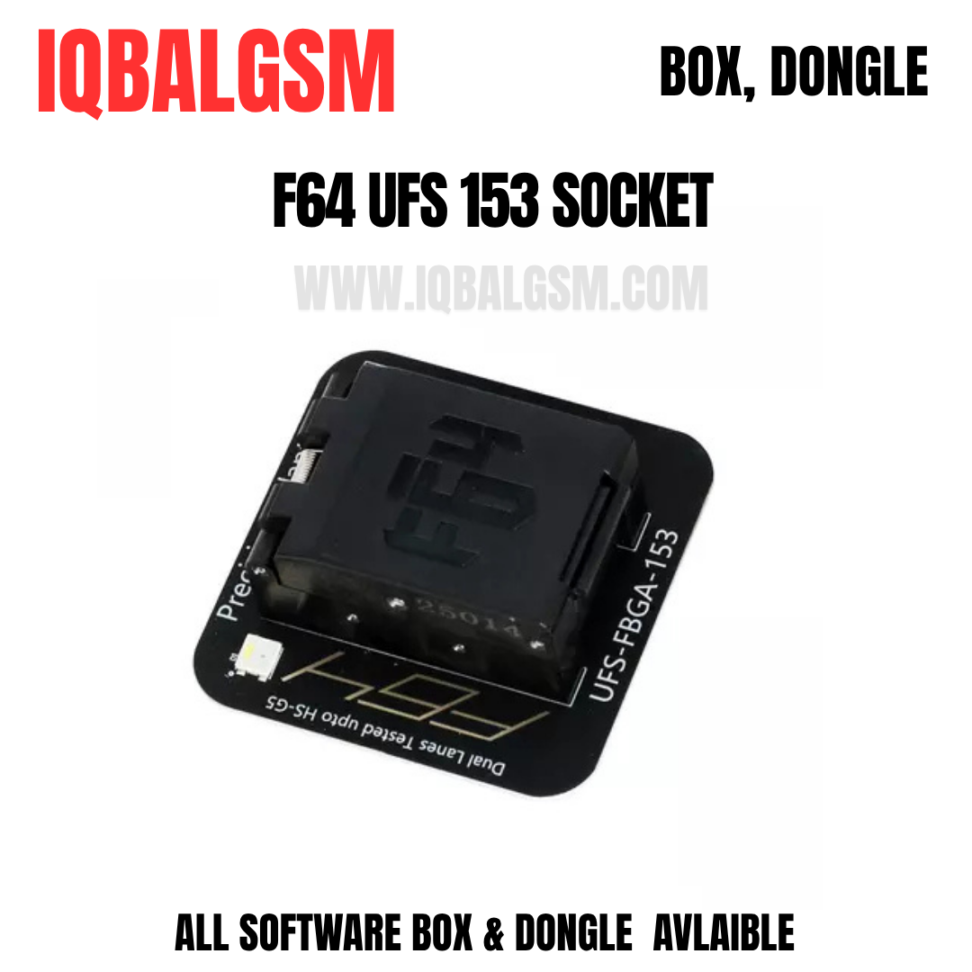 Flash 64 UFS 153 BGA Socket Adapter