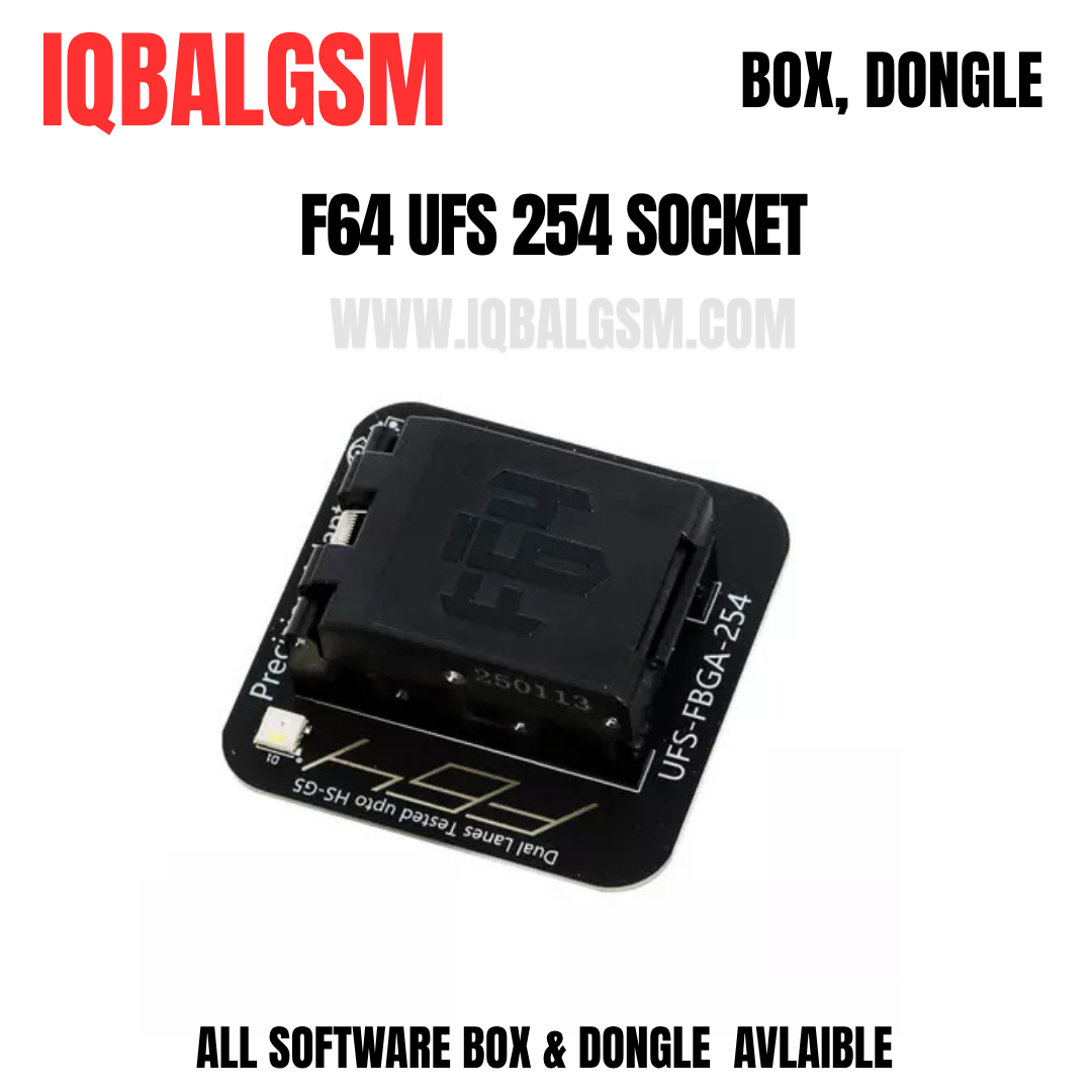 Flash 64 UFS 254 BGA Socket Adapter