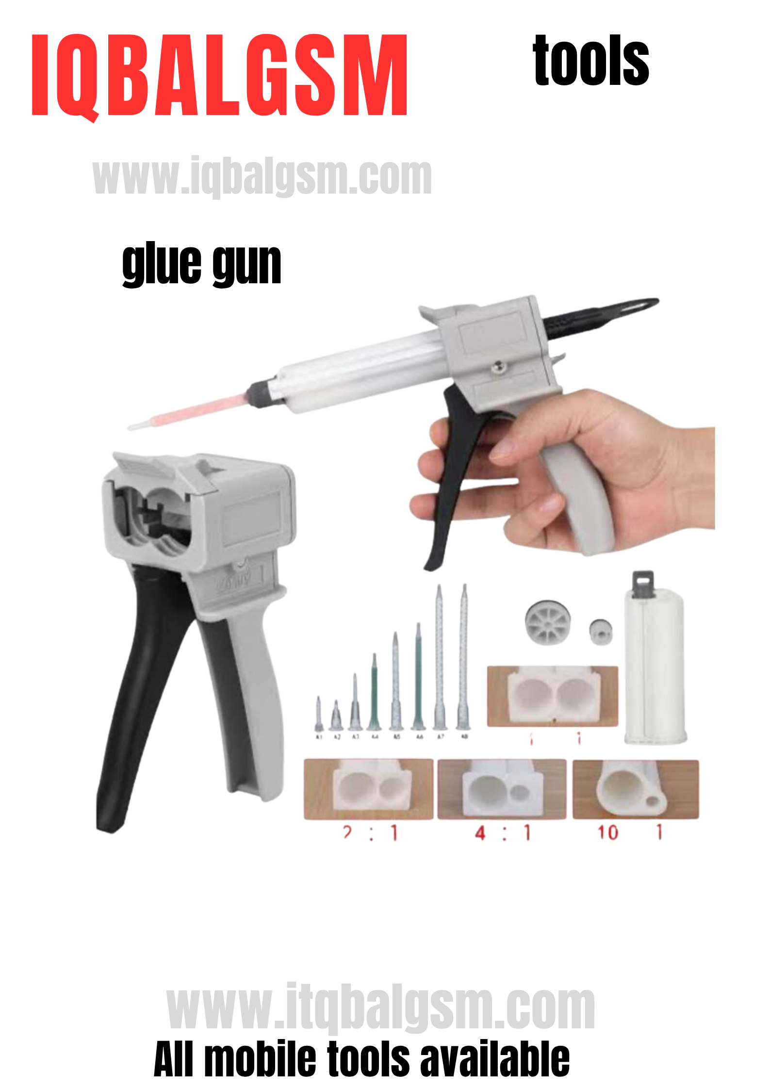  Universal Manual Glue Gun for 30CC~55CC Solder Paste / Solder Oil / UV Adhesive