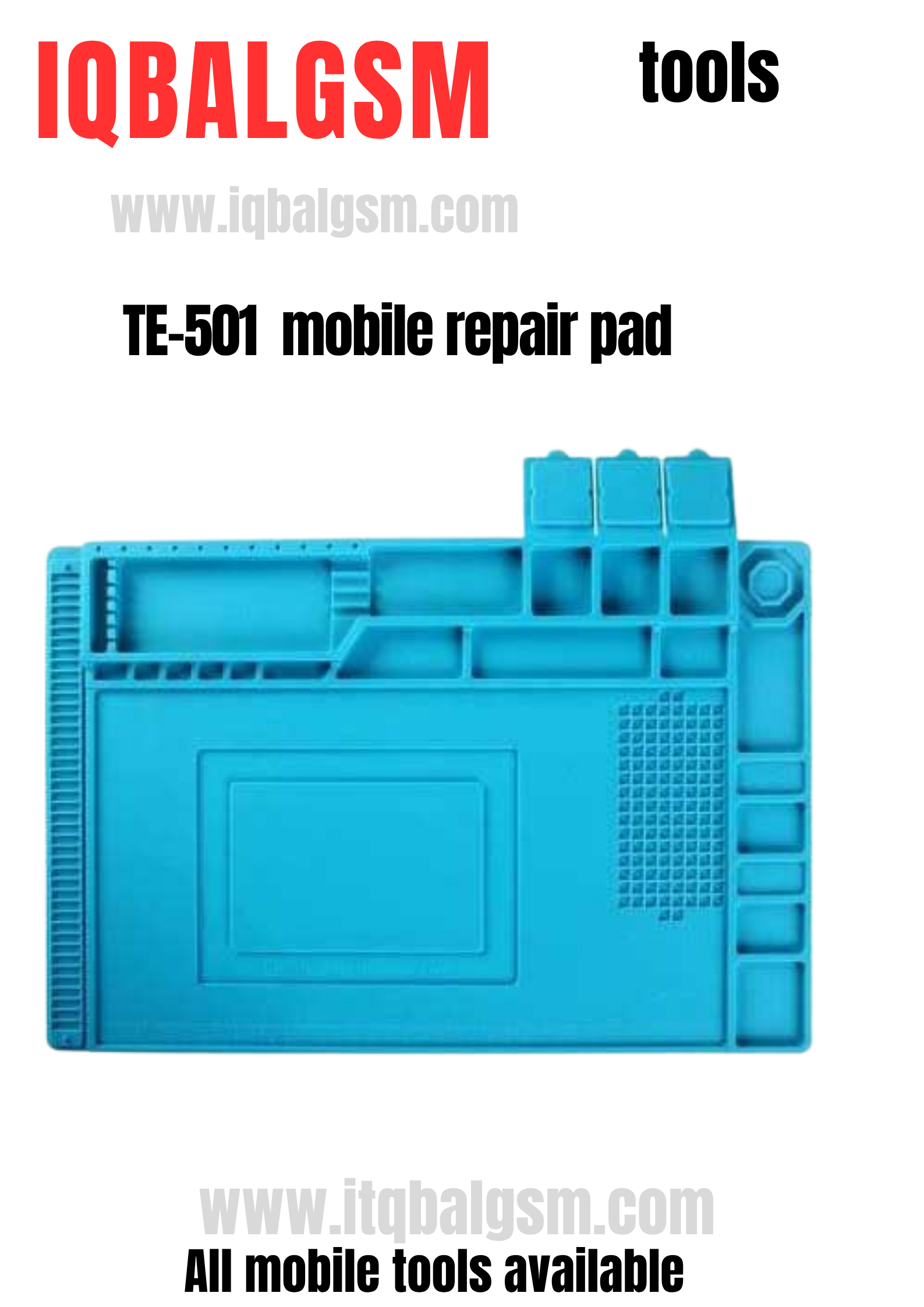 Repairing pad  Anti Static Silicone Mat Big TE-501