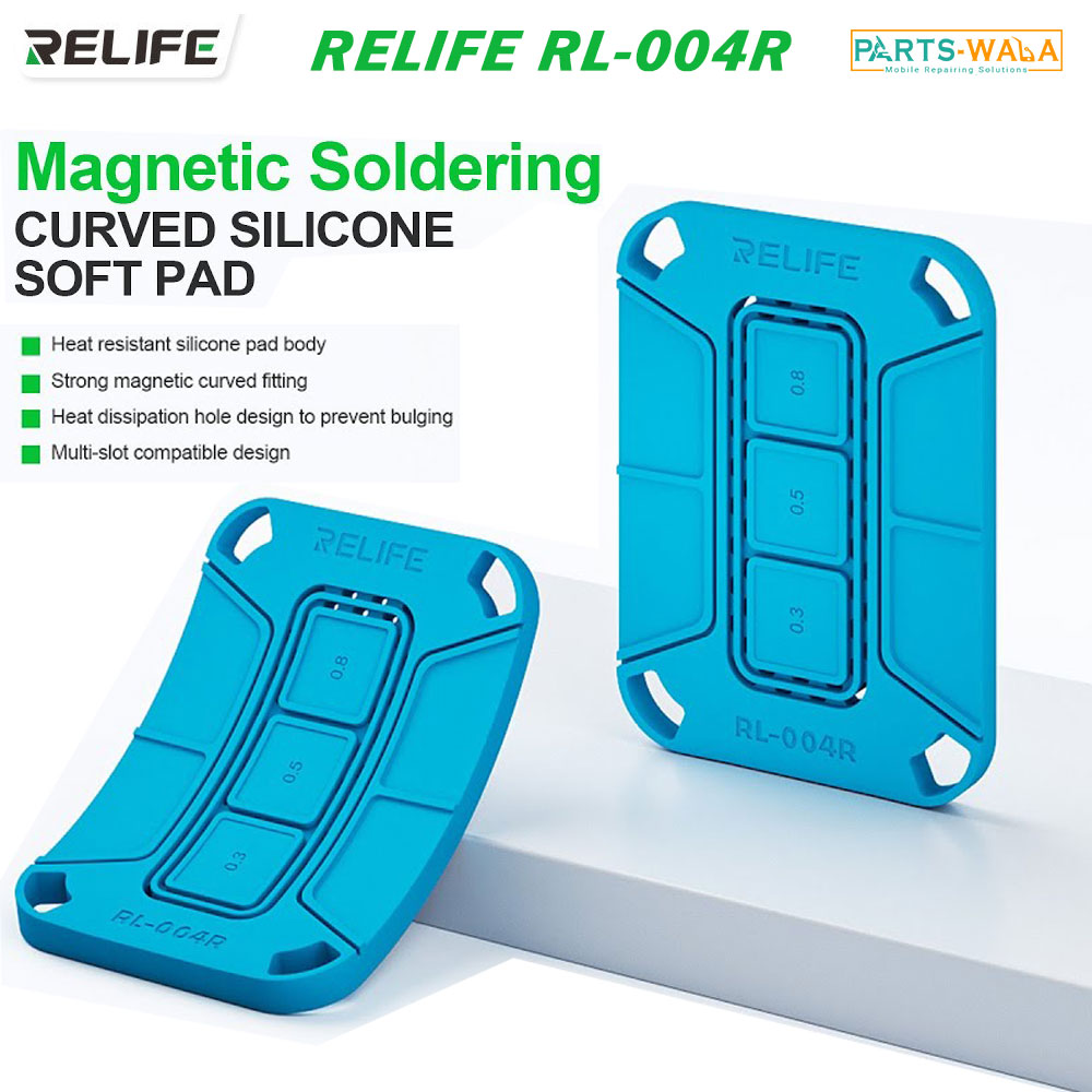 Relife RL-004R Curved Magnetic Soldering Pad Suitable for CPU Chips Repair