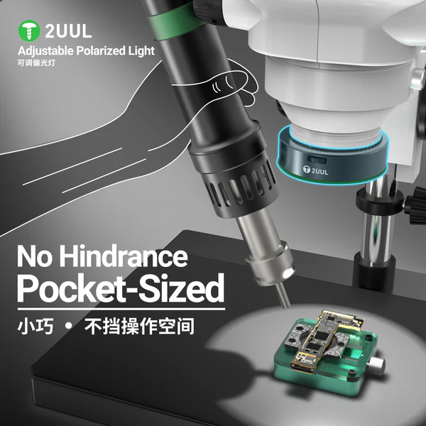 2UUL MS97 Adjustable Polarized MicroScope Lamp