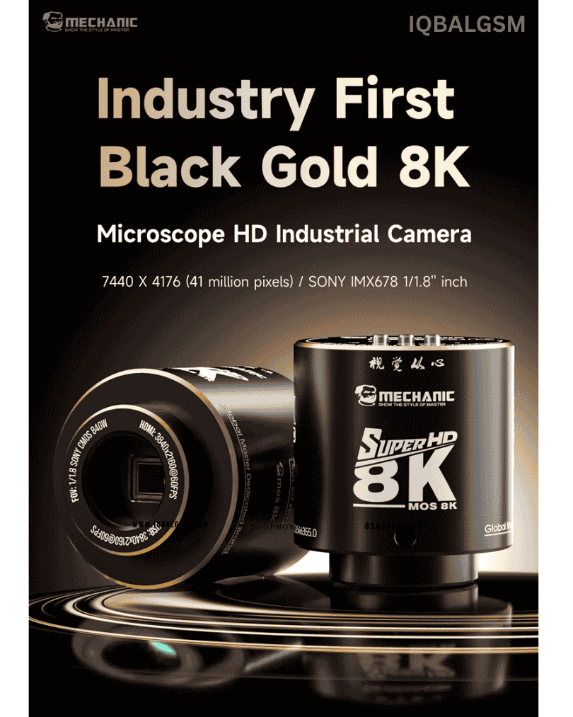 Mechanic MOS-8K  camera 7440*4176 Super HD Microscope Industrial Camera