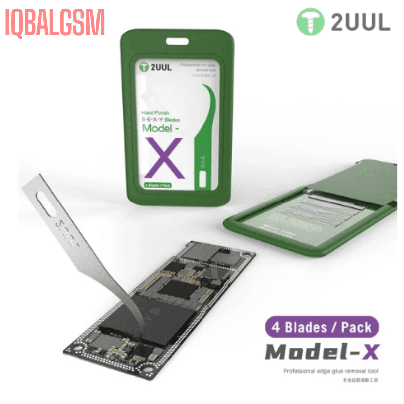 2UUL Hand Finish Blades Model X DA16 (without Handle) 4 Blades / Pack