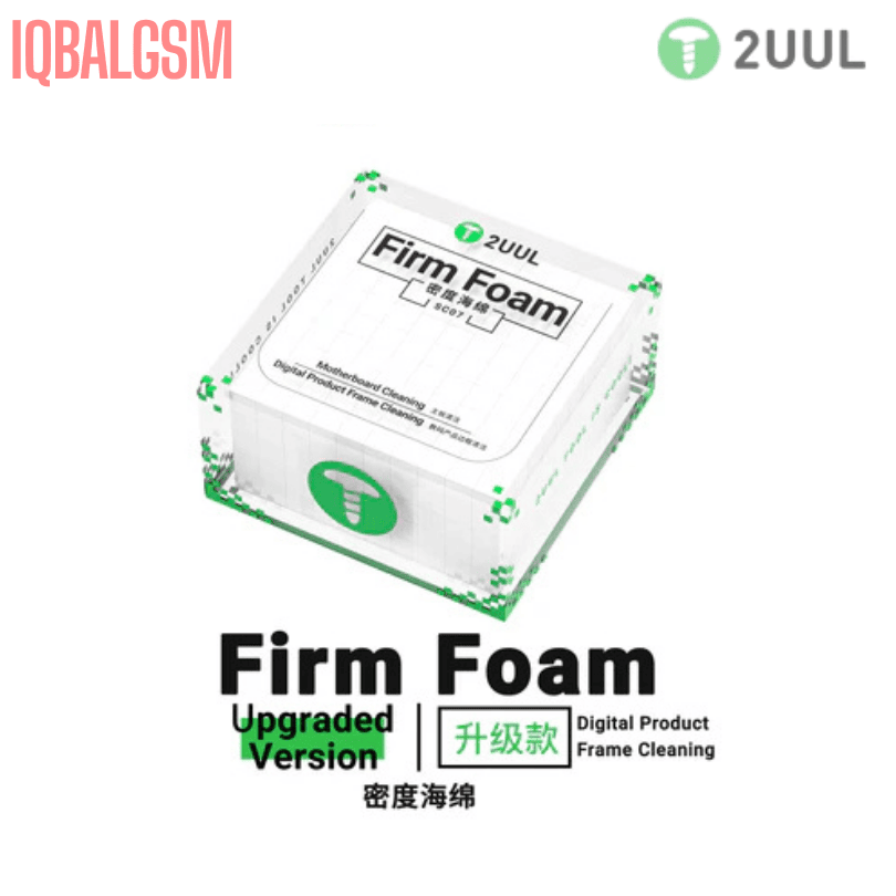2UUL SC07 Firm Foam for Repair Cleaning 7x7x7mm 500Pcs/Box