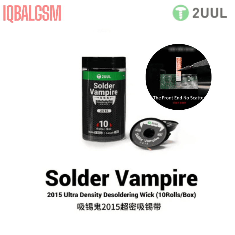 2UUL DW15 Solder Vampire Desoldering Wick 2015 10Rolls/BOX