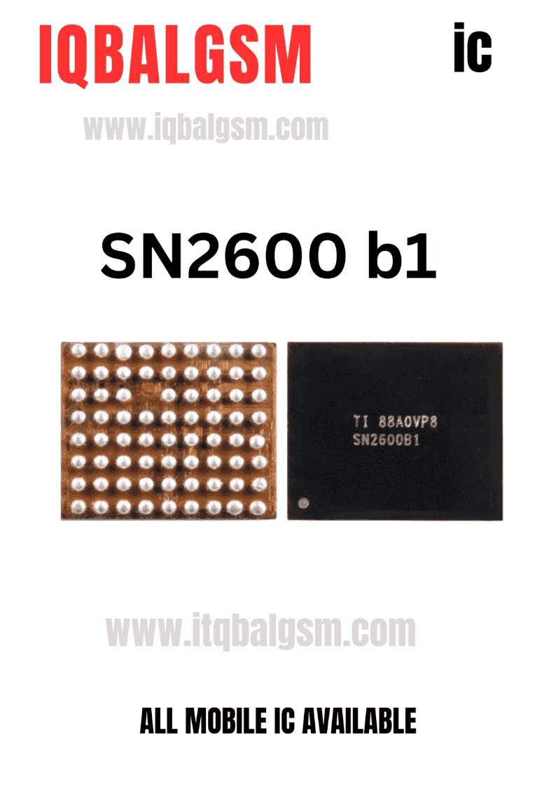 Phone XS/XSMax (SN2600BI/SN2600B2) Charging IC