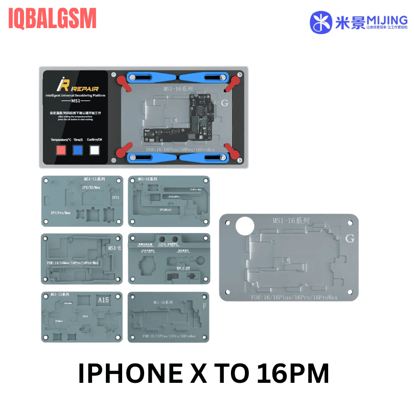 Mijing iRepair MS1 Intelligent Universal Desoldering Platform for iPhone X to 16Pro Max