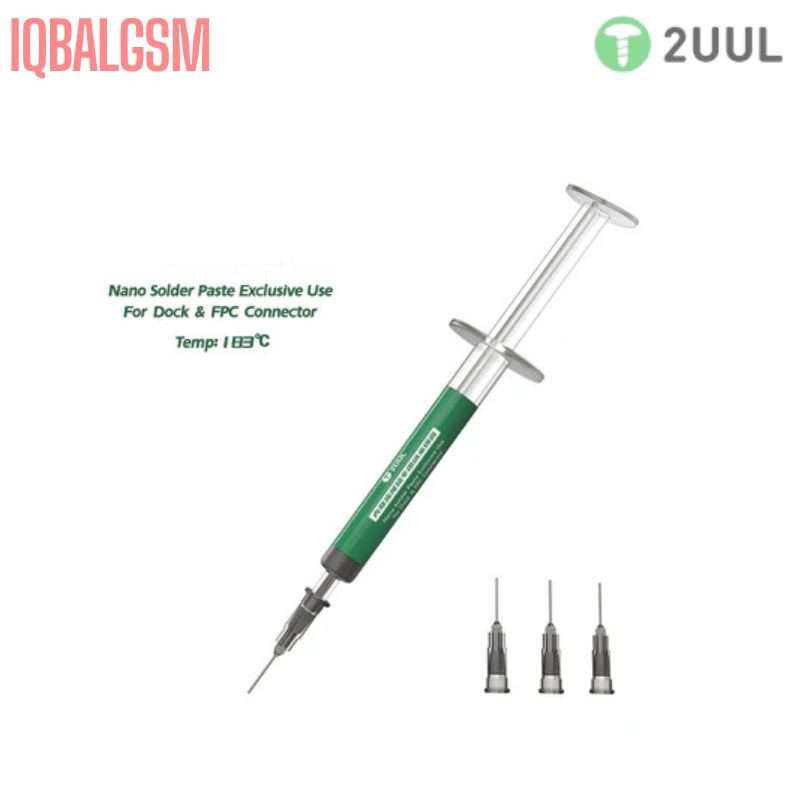 2UUL SC99 Nano Solder Paste Exclusive Use for Dock&FPC Connector 183%
