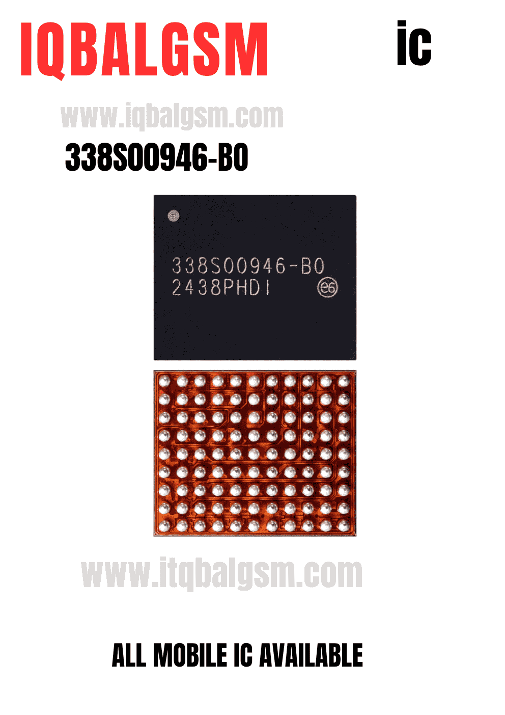 338S00946-B0 Charging iC For iPhone 15 15 Pro max