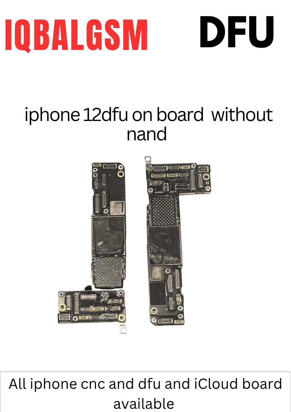 IPHONE 12PM DFU BOARD
