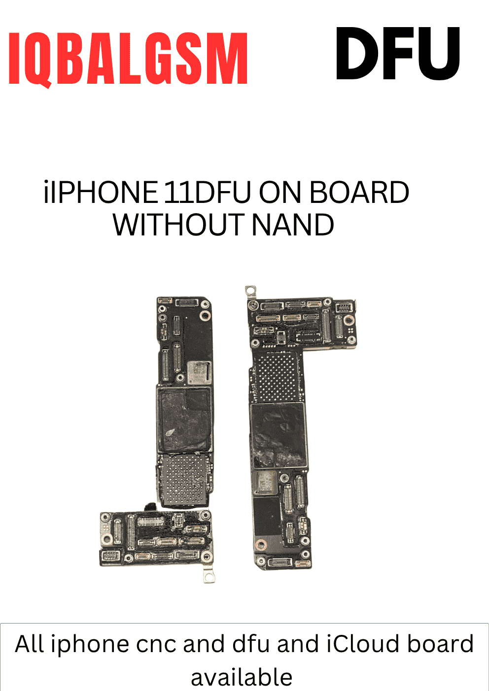 IPHONE 11 DFU on board with nand 