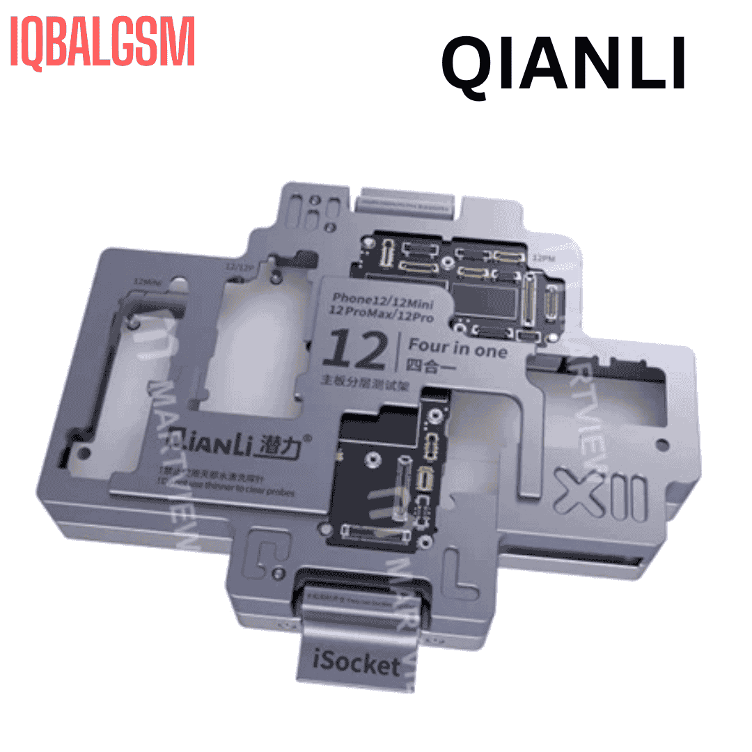 QianLi iSocket 4in1 Mainboard Middle Layer Test Logic RF Board Test Fixture for iPhone 12 / 12 Pro / 12 Pro Max / 12 mini