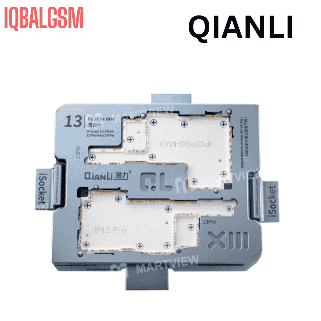 QianLi iSocket 13 Series 4-in-1 Motherboard Layered Test Fixture for iPhone 13 Mini / 13 / 13 Pro / 13Pro Max