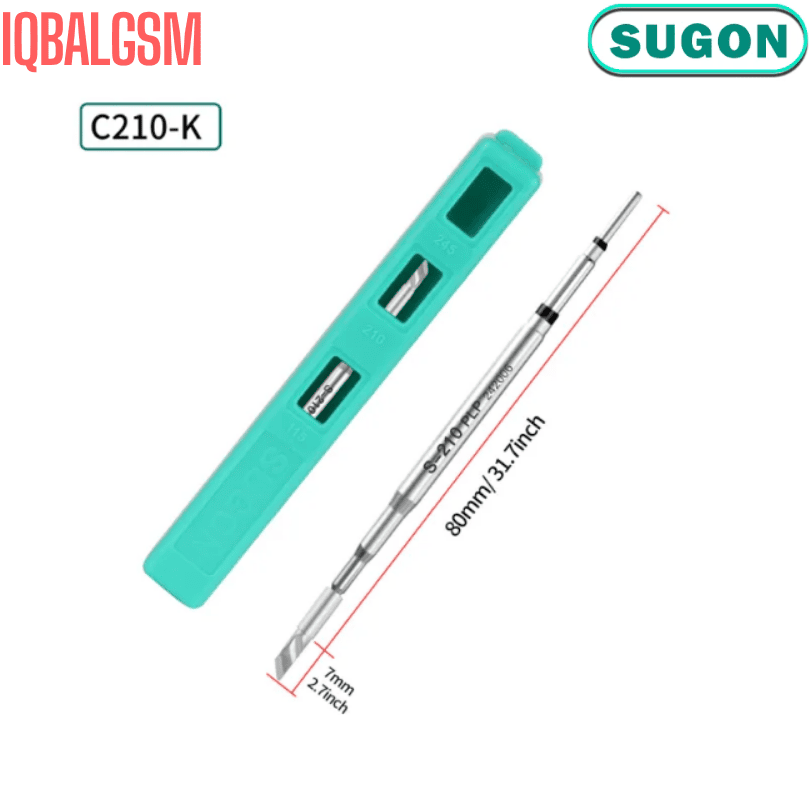 SUGON C210 Series Soldering Iron Tips C210 K Heating Core