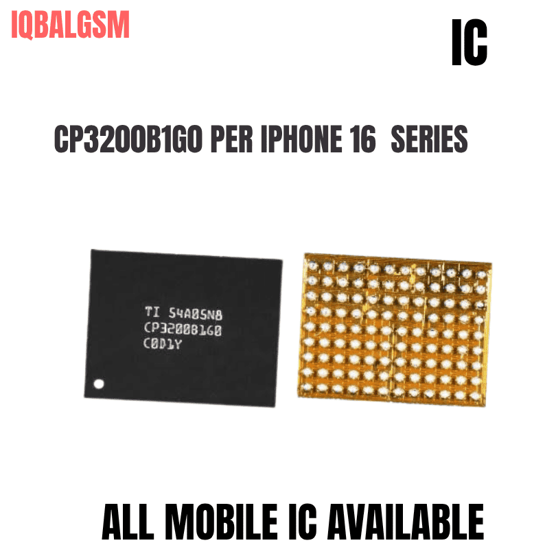 IC RICARICA CP3200B1G0 PER IPHONE 16 / 16 PLUS / 16 PRO / 16 PRO MAX