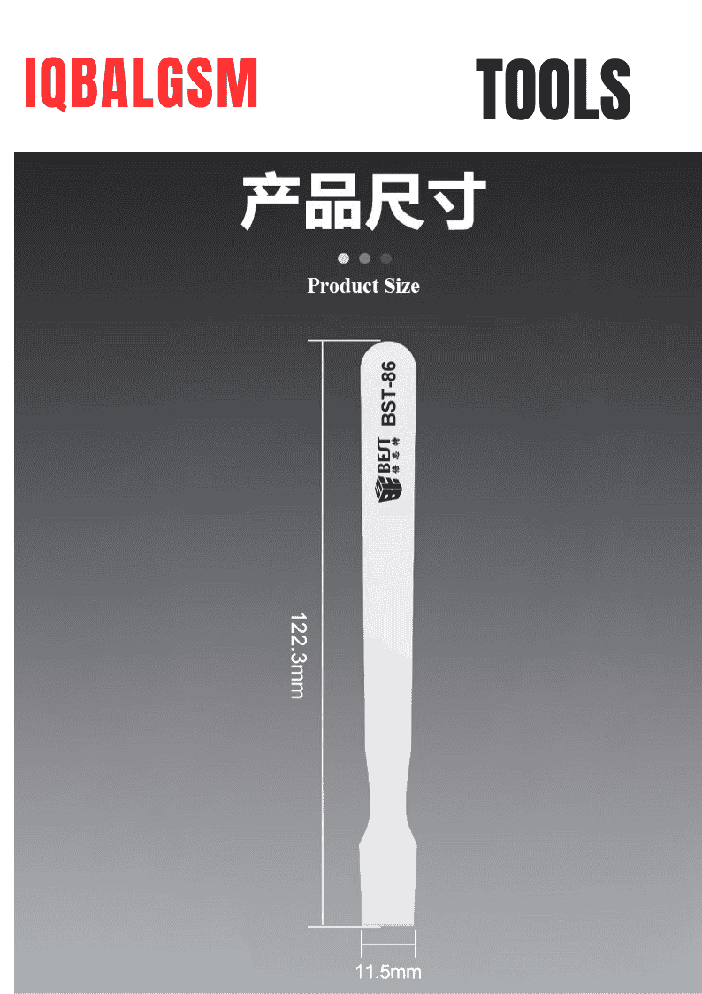 BST-86  Ceramic Solder Scraper for ic repair and rebelling 