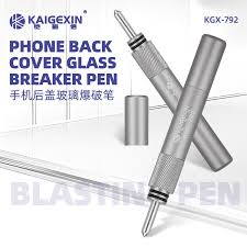 IPhone Blasting Pen for iPhone Back Cover Glass Battery Cover Demolition Blasting Pen Rear Camera Disassembly Breaking Pen for  Rear Housing Cover Removal Tool