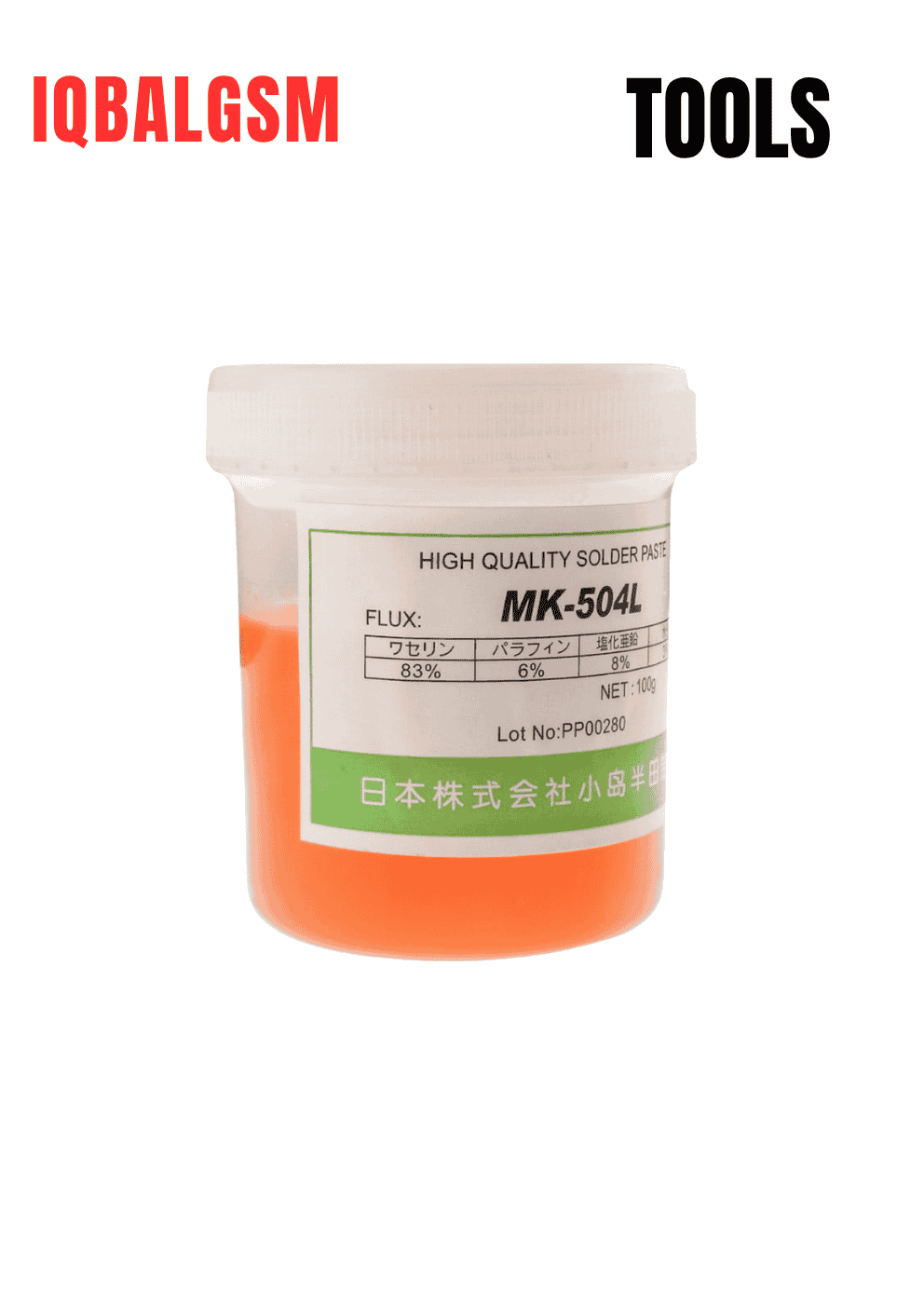 MK-504L  HIGH QUALITY SOLDER  FLUX PAST 