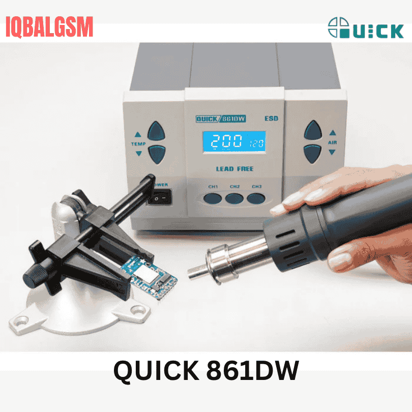 QUICK 861DW 220V 1000W Lead-free Soldering Station