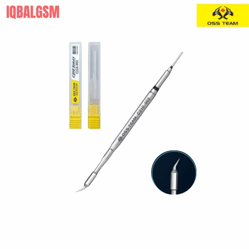 Oss Team C210-002 Series Curved Soldering Tip