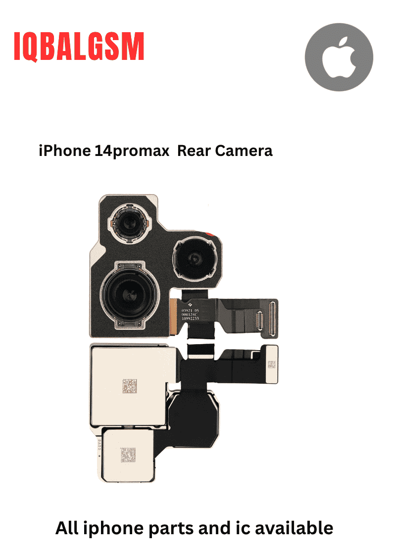 100% Original iPhone 14 Pro Max Rear Camera Main Camera Camera Module Rear Te...