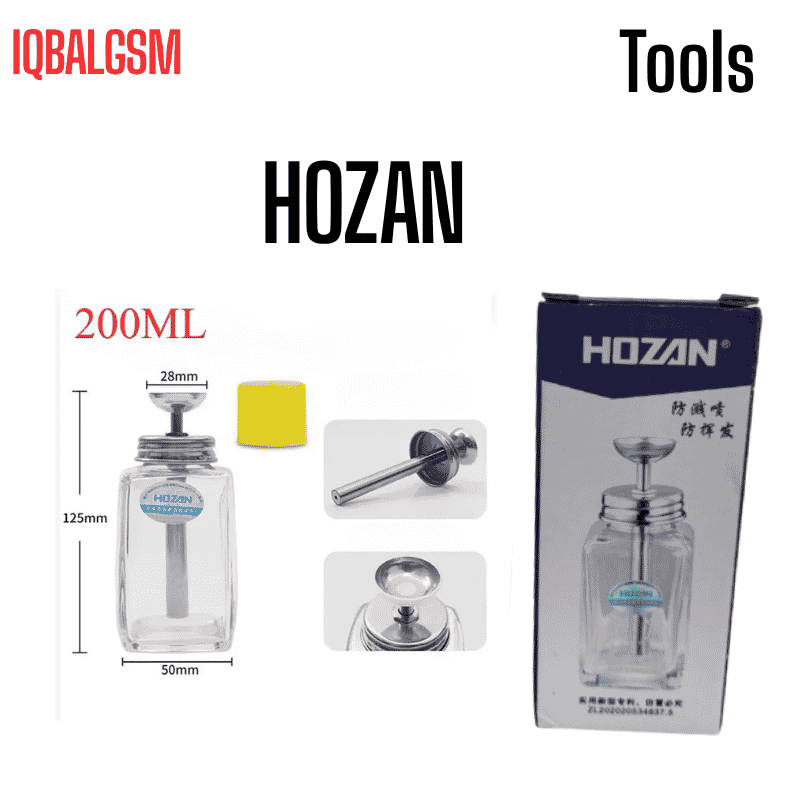 HOZAN press type glass alcohol bottle, copper core filter screen, industrial...