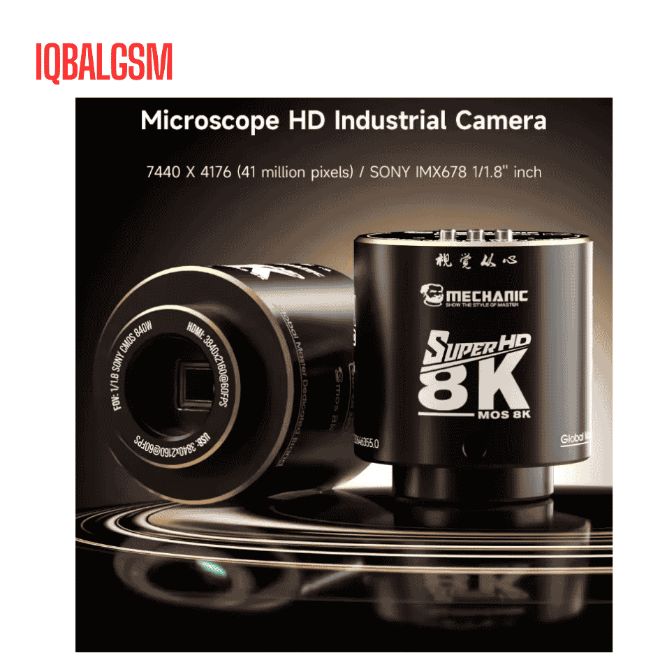 Mechanic MOS-8K  camera 7440*4176 Super HD Microscope Industrial Camera