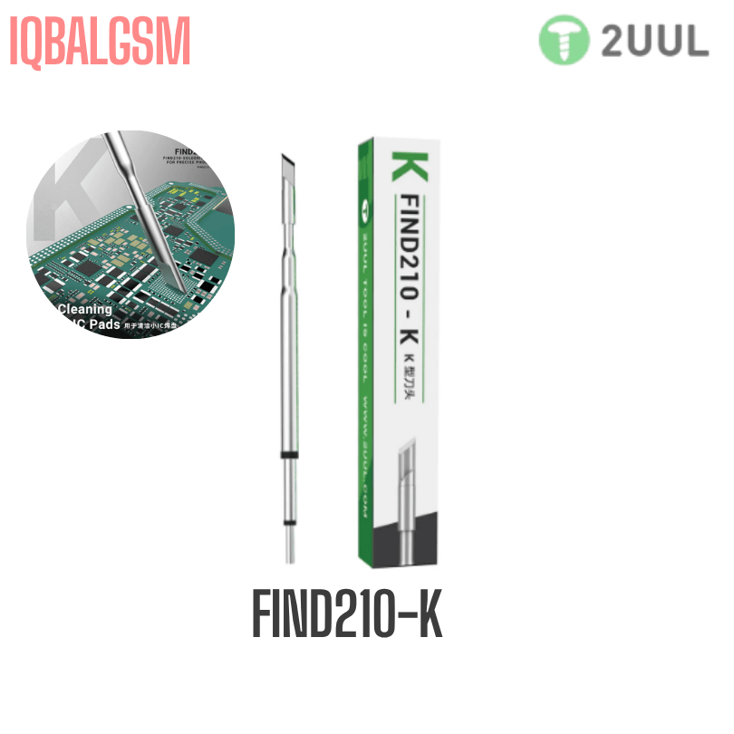 2UUL K  Soldering Iron Tip for C210/T210 Soldering Station (1 Pack)