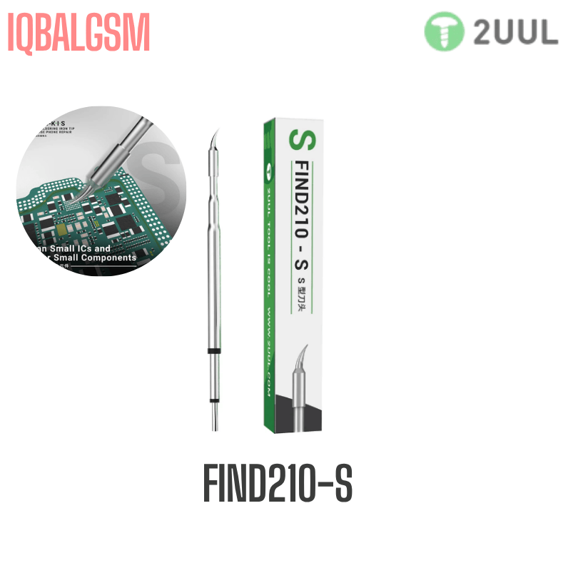 2UUL S Soldering Iron Tip for C210 l/T210 Soldering Station (1 Pack)
