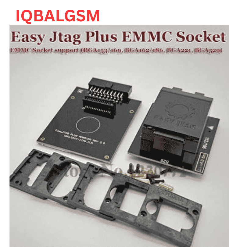 EMMC Socket 6 in 1 (eMMC153/169/162/186/221/529) For Easy Jtag Plus Box