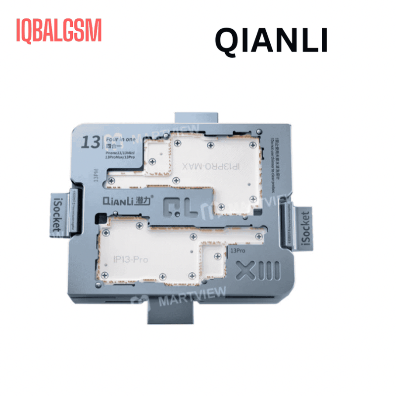 QianLi iSocket 13 Series 4-in-1 Motherboard Layered Test Fixture for iPhone 13 Mini / 13 / 13 Pro / 13Pro Max