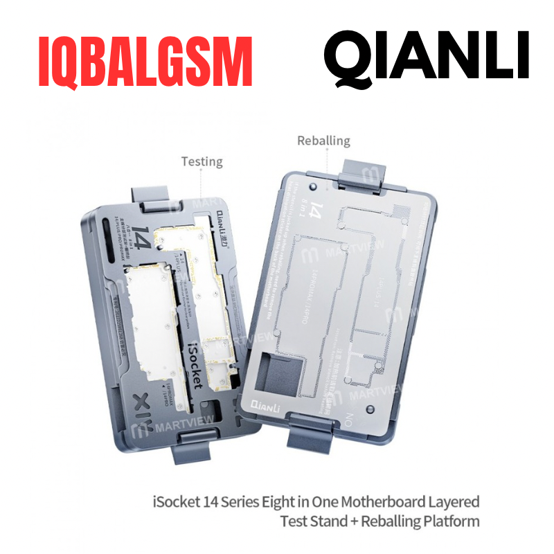 QianLi iSocket 14 Series 8-in-1 Motherboard Layered Test Stand for iPhone 14  Series