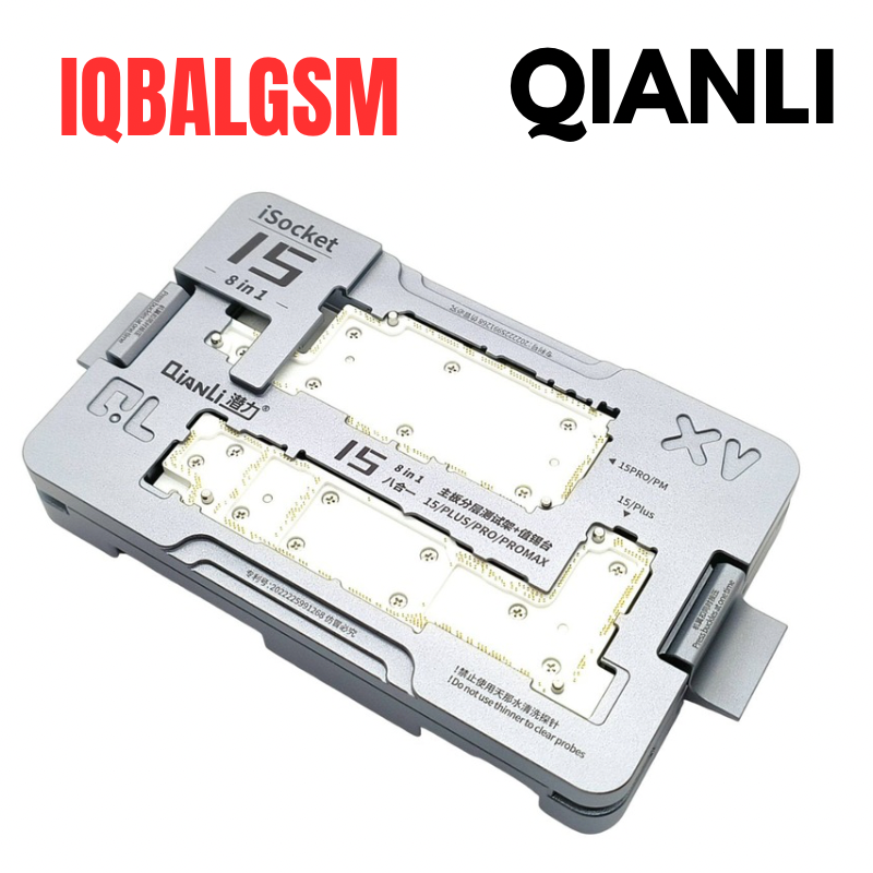 QianLi iSockekt 15 series Motherboard Layered Test Fixture for iPhone 15 series 