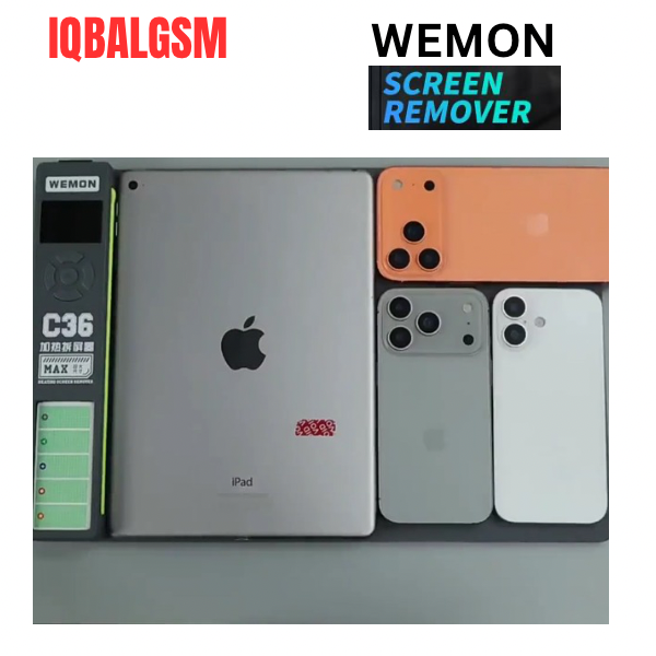 WEMON C36 heating platform designed for removing mobile phone and tablet glass 
