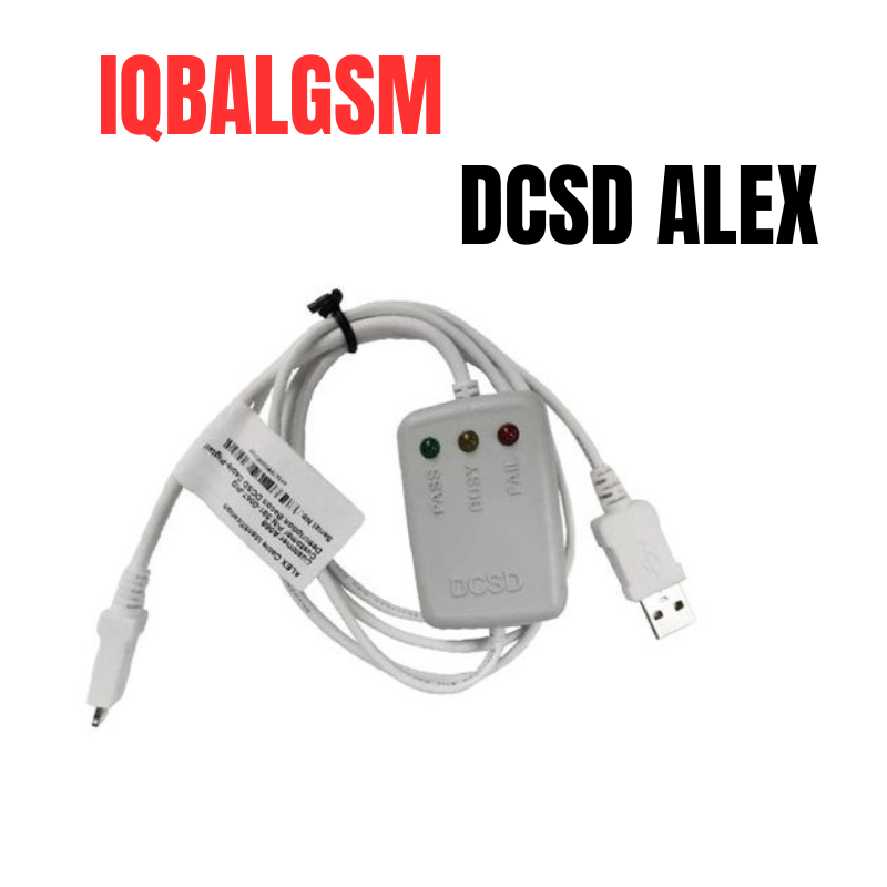 DCSD Alex Cable for iPhone Serial Port Engineering Cable