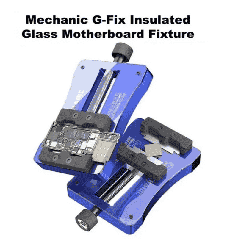 MECHANIC G-Fix Insulated Glass Motherboard Clamp Repair Fixture for Precision IC Chip CPU Removal To