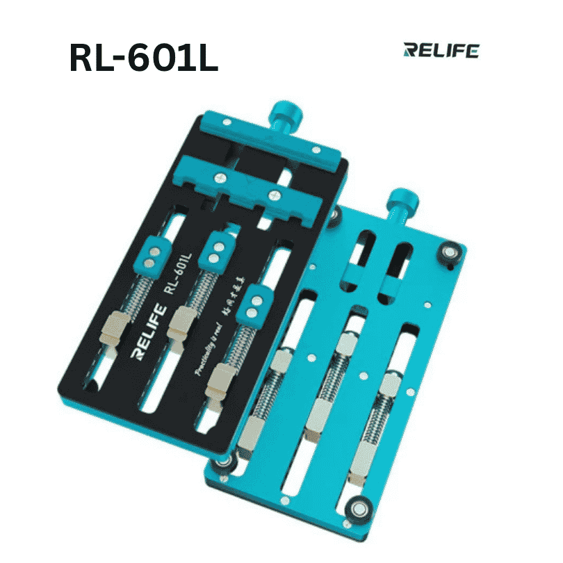 Relife RL-601L Universal Double-slot Three-axis Motherboard Fixture for Mobile Phone Repair