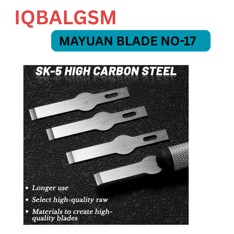 MAYUAN NO-17 METAL CHISEL BLADE FOR PCB MOTHERBOARD GLUE REMOVE SCRAPING / DISASSEMBLE IC 10PCS 
