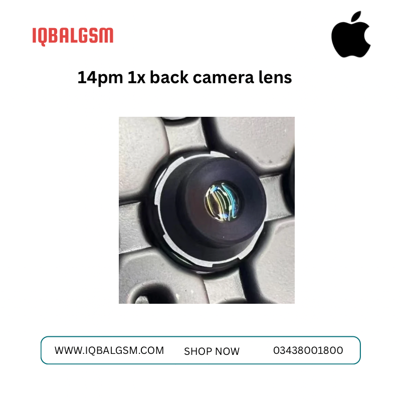 iPhone 14pm  1x  backe camera blue lens 