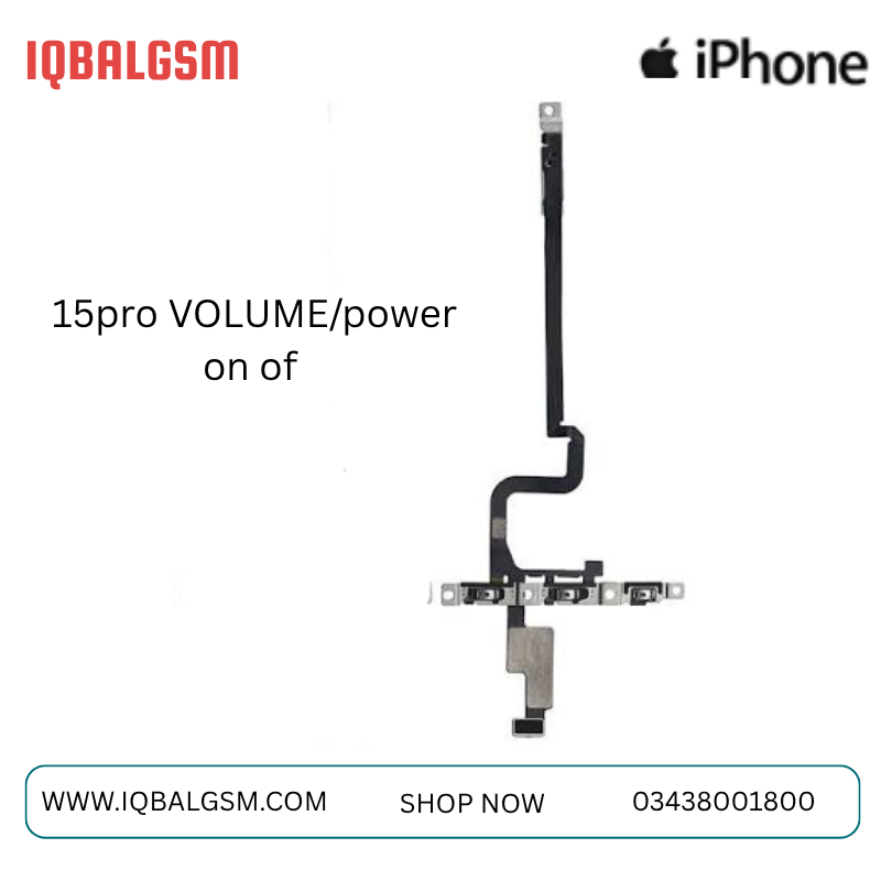 iPhone 15pm volume / power on of flex cable 