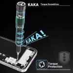 2uul KAKA Adjustable Torque Magnetic Screwdriver+ 3 handles and 5 tips for Mobile Phone Repair