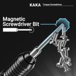 2uul KAKA Adjustable Torque Magnetic Screwdriver+ 3 handles and 5 tips for Mobile Phone Repair