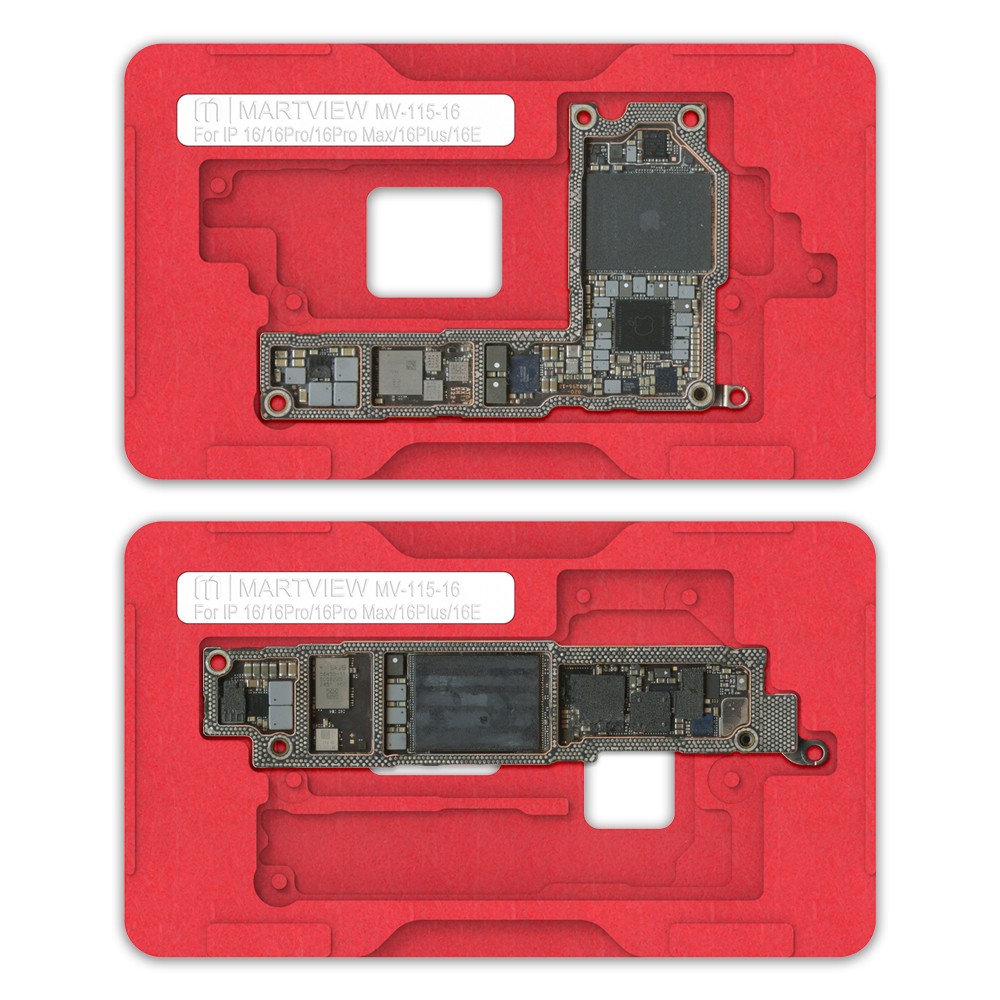 Martview MV-115 31 in 1 IP Middle Board Tinning BGA Reballing Platform Stencil Net Set for iPhone X to IP17 Pro Max