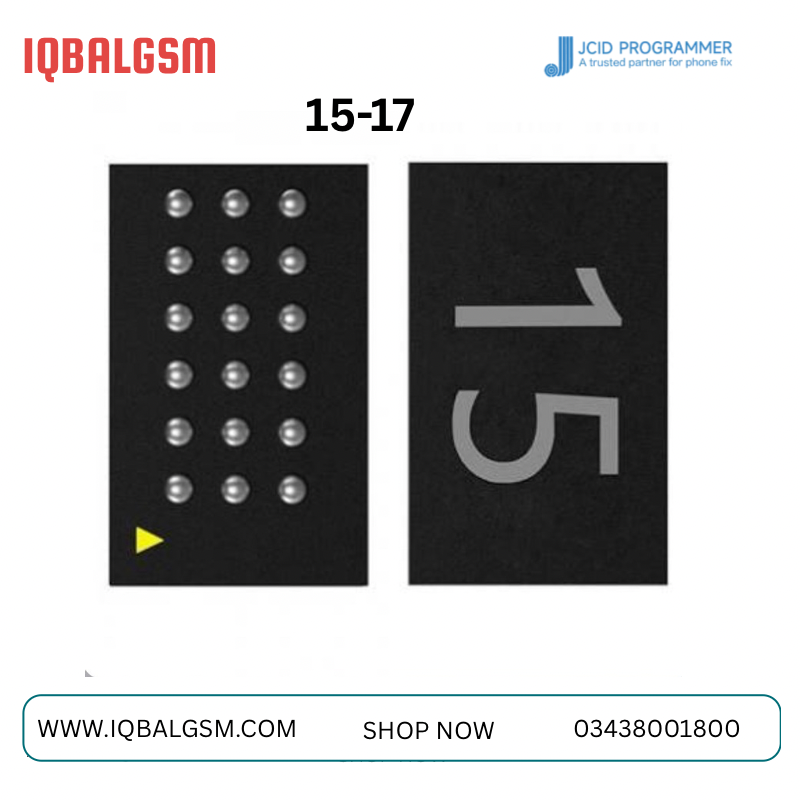 JCID 15-17 Series Universal Integrated Dot Matrix ic Chip for iPhone  Facial Face ID Restoration