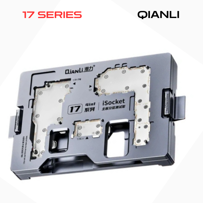 QianLi iSocket 17 Series 4-in-1 Motherboard Layered Test Fixture for iPhone 17 / 17 Air / 17 Pro / 17Pro Max 